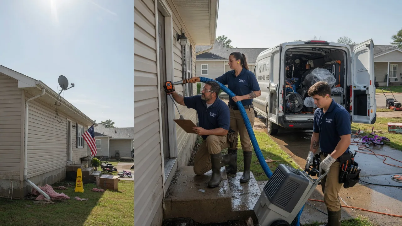 Ceiling Water Damage Restoration in Irondale, MO near me